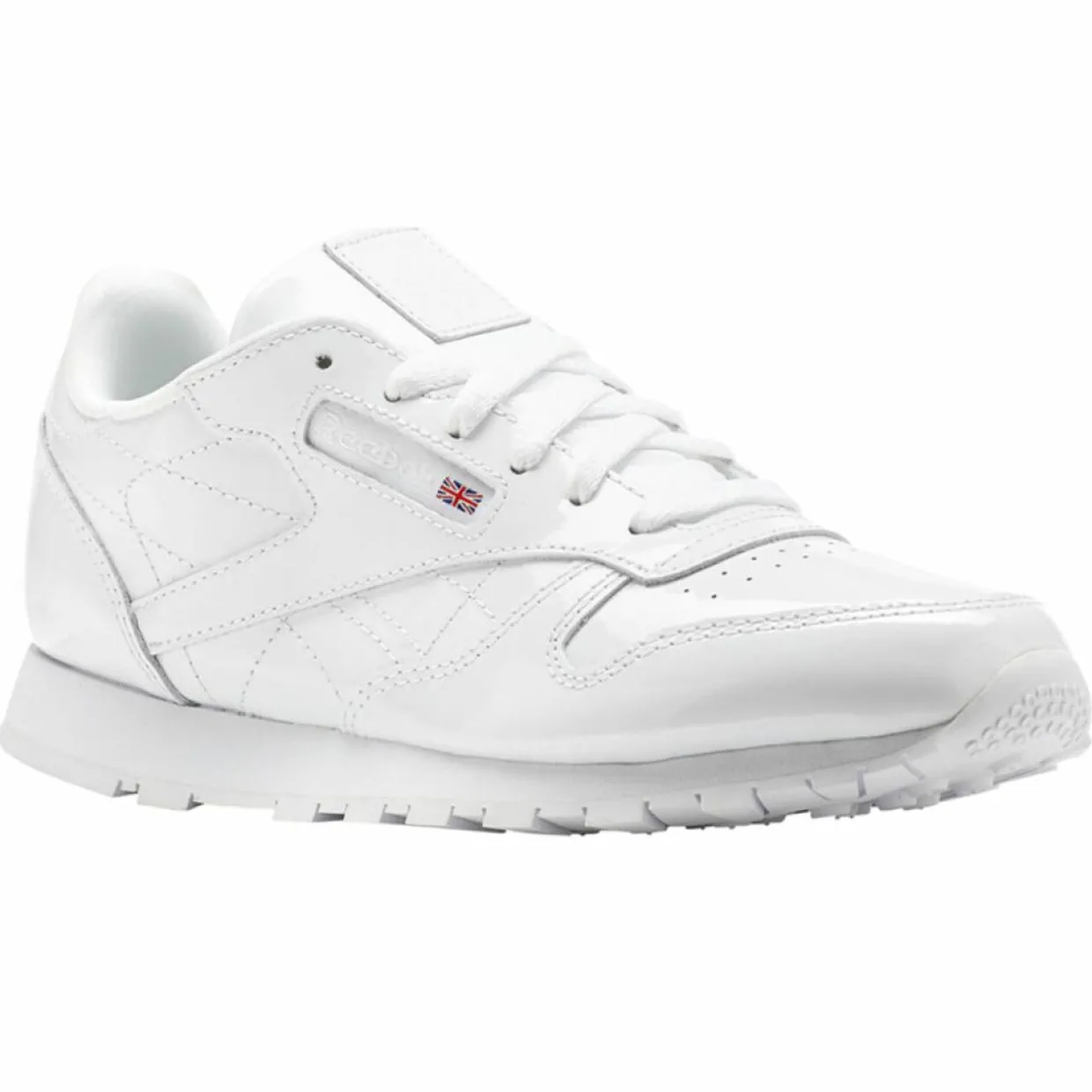 Baskets en Cuir Classic Leather Patent blanches-Reebok