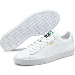 Femme Puma Baskets^Baskets en Cuir Classic Xxi blanches