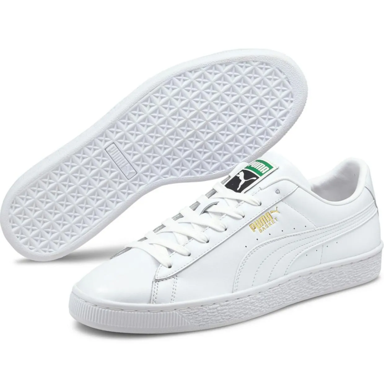 Femme Puma Baskets^Baskets en Cuir Classic Xxi blanches