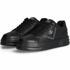 Baskets en Cuir Cleo noires-Liu-Jo Best