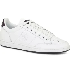 Femme Le Coq Sportif Baskets^Baskets en Cuir Court Clay blanc/violet