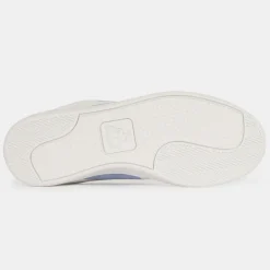 Baskets en Cuir Courtclassic blanc/belu-Le Coq Sportif Outlet