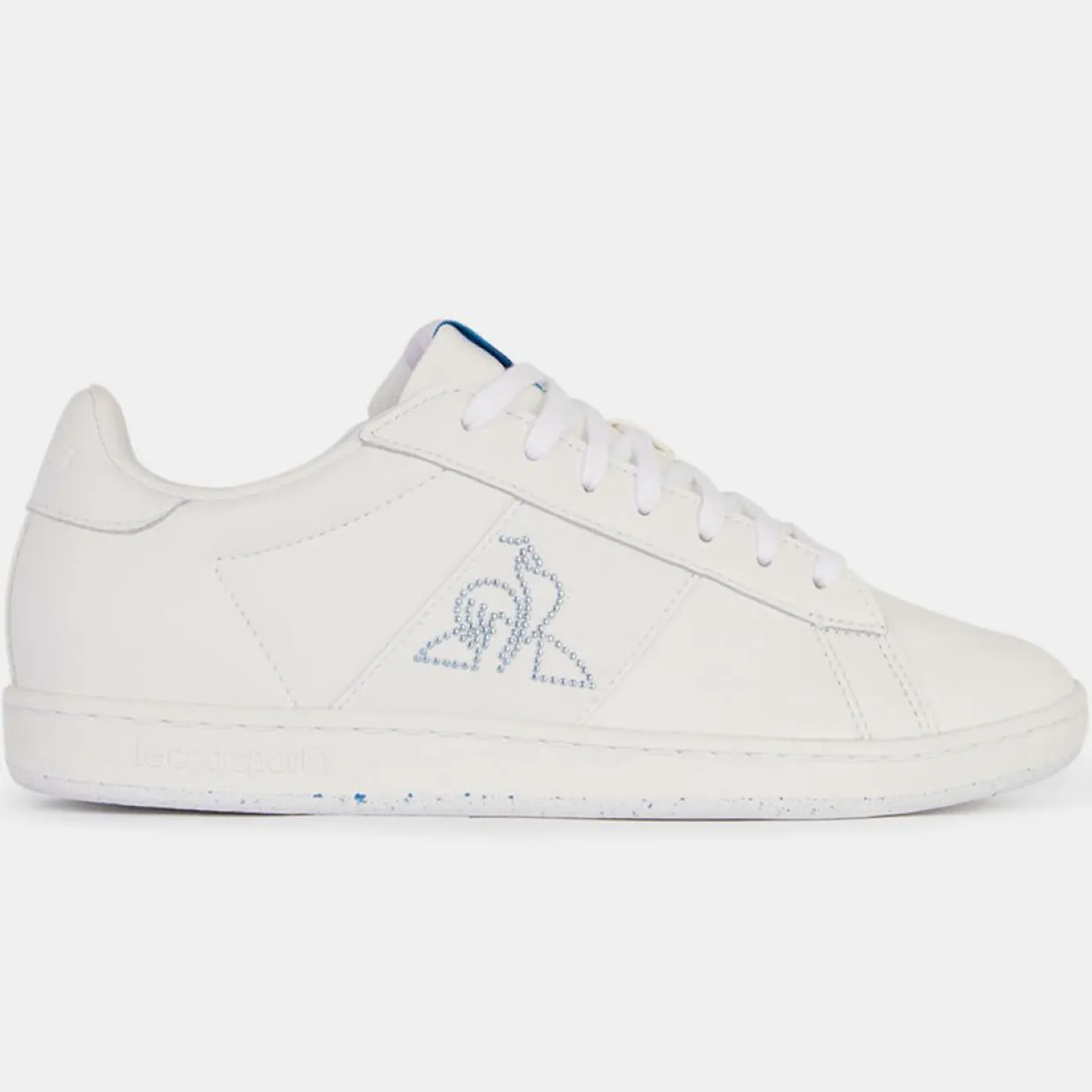 Femme Le Coq Sportif Baskets^Baskets en Cuir Courtmatch blanches