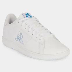 Femme Le Coq Sportif Baskets^Baskets en Cuir Courtmatch blanches