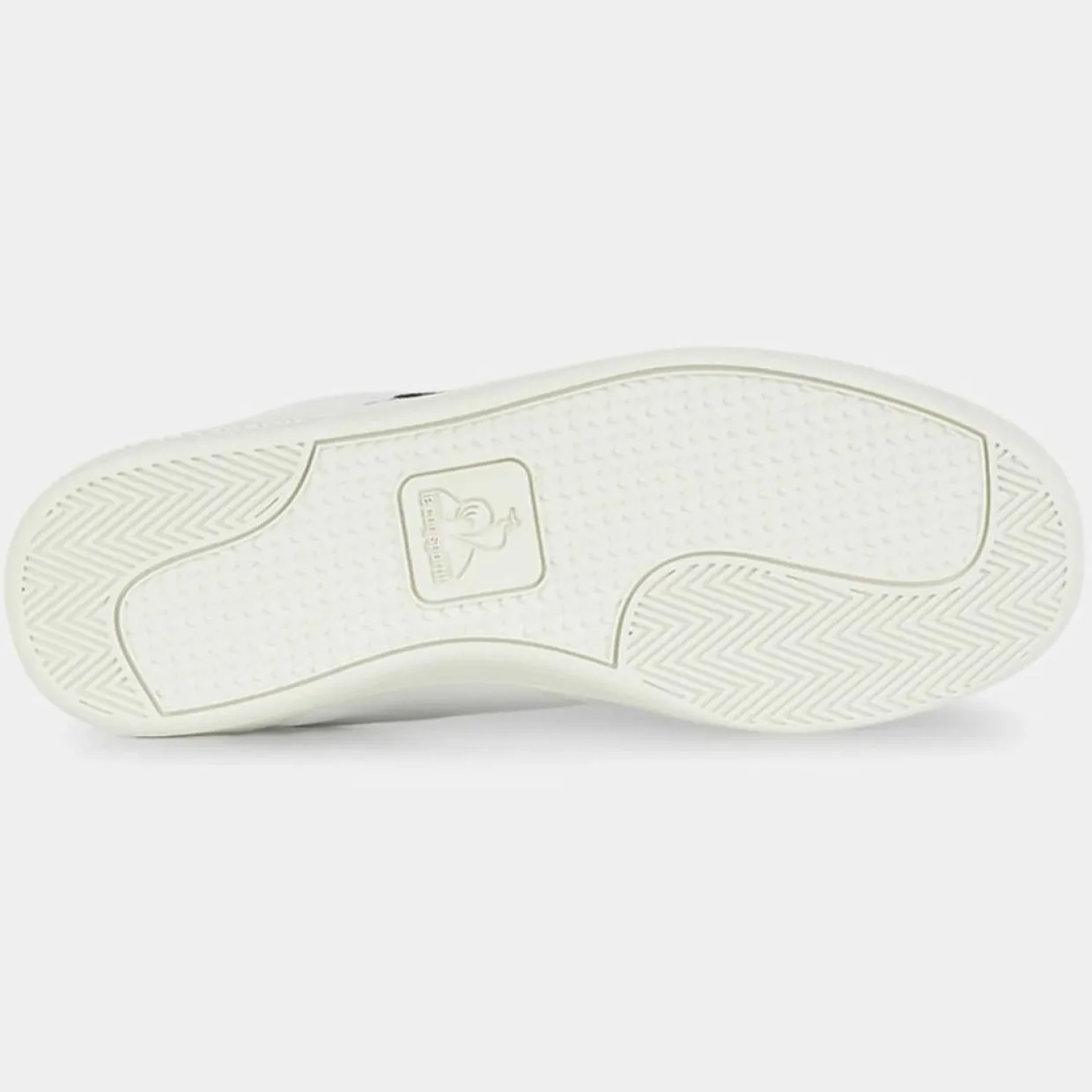 Femme Le Coq Sportif Baskets^Baskets en Cuir Courtset blanc/noir