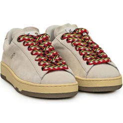 Femme Lanvin Baskets^Baskets en Cuir Curb beiges