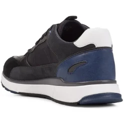 Homme Geox Baskets^Baskets en Cuir Dolomia noires