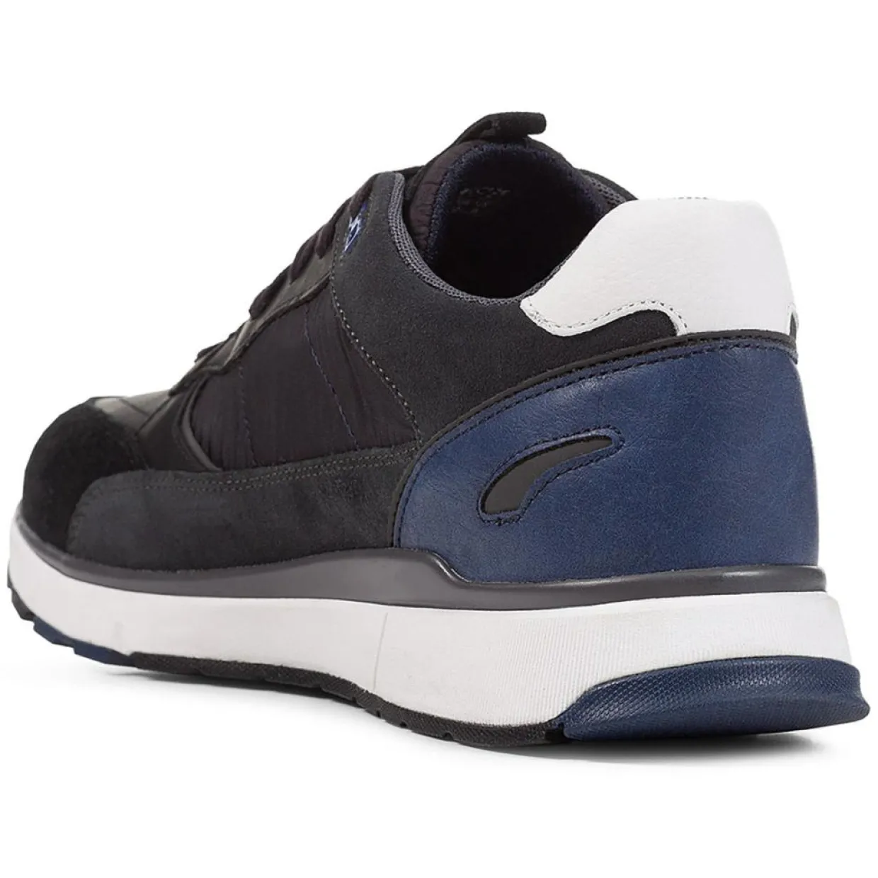 Homme Geox Baskets^Baskets en Cuir Dolomia noires