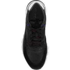 Homme Geox Baskets^Baskets en Cuir Dolomia noires