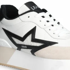 Baskets en Cuir Dreamy blanc/noir-Liu-Jo Clearance