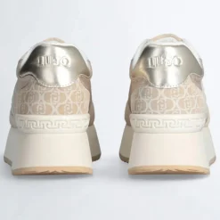 Femme Liu-Jo Baskets^Baskets en Cuir Dreamy pêche