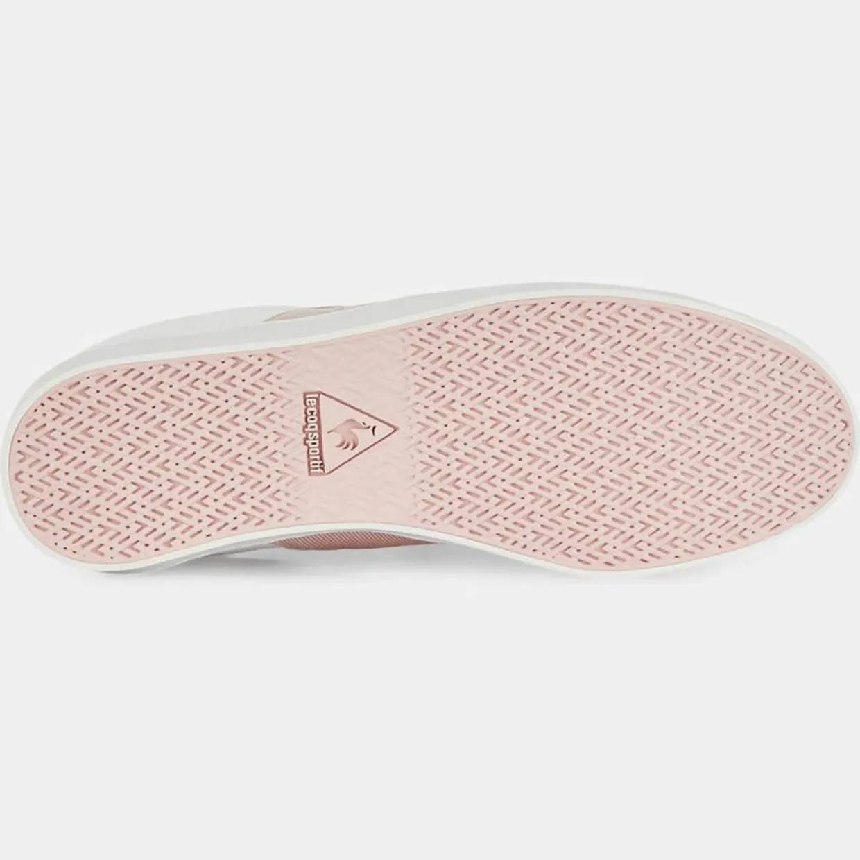Femme Le Coq Sportif Baskets^Baskets en Cuir Elsa blanc/rose