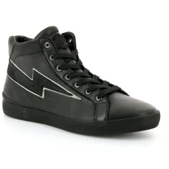 Femme Palladium Baskets^Baskets en Cuir Flash noires