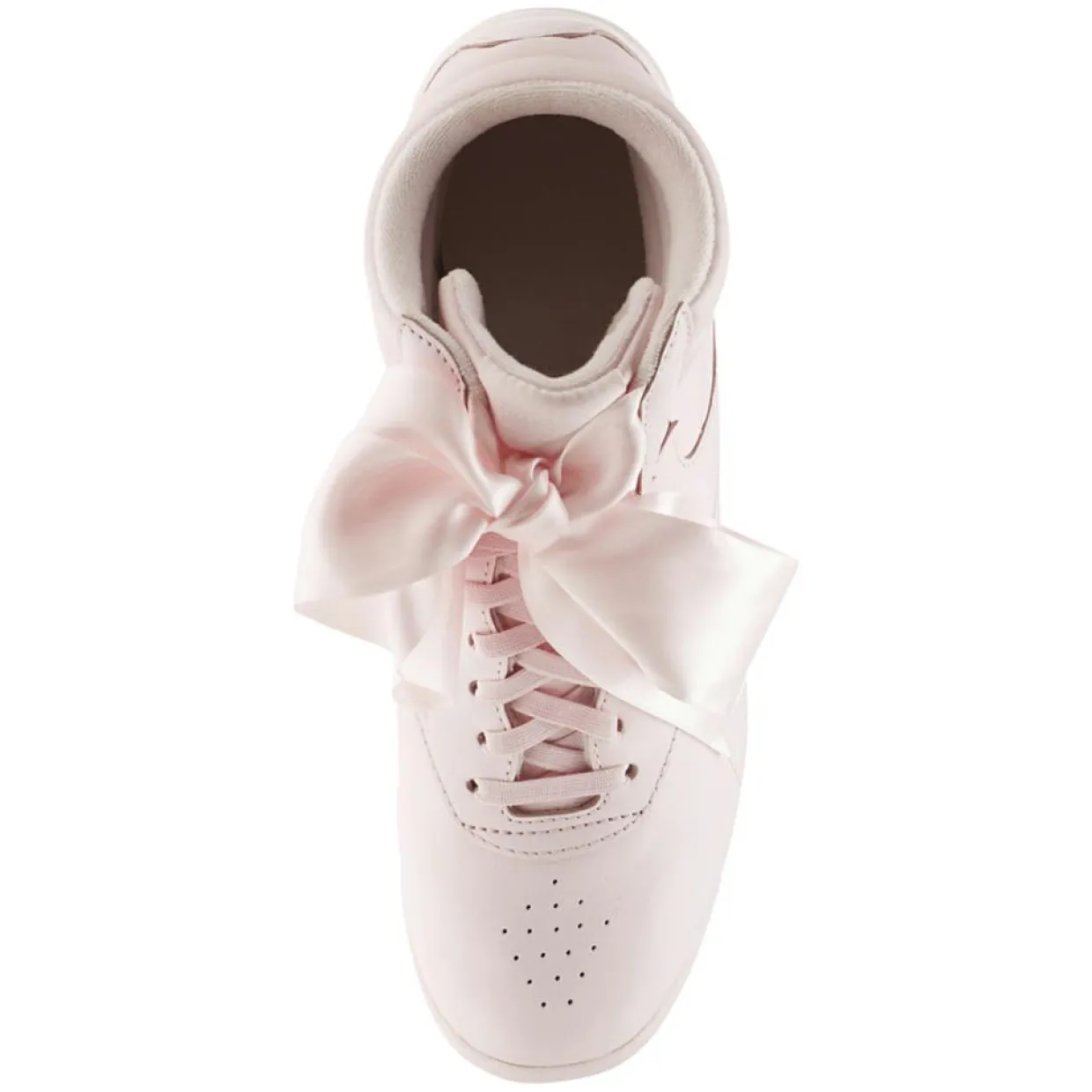 Femme Reebok Baskets^Baskets en Cuir Freestyle Bow roses