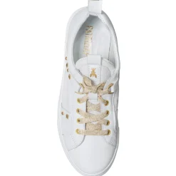 Femme Patrizia Pepe Baskets^Baskets en Cuir Jordy blanches