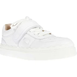 Baskets en Cuir Lauren blanches-Chloé Best