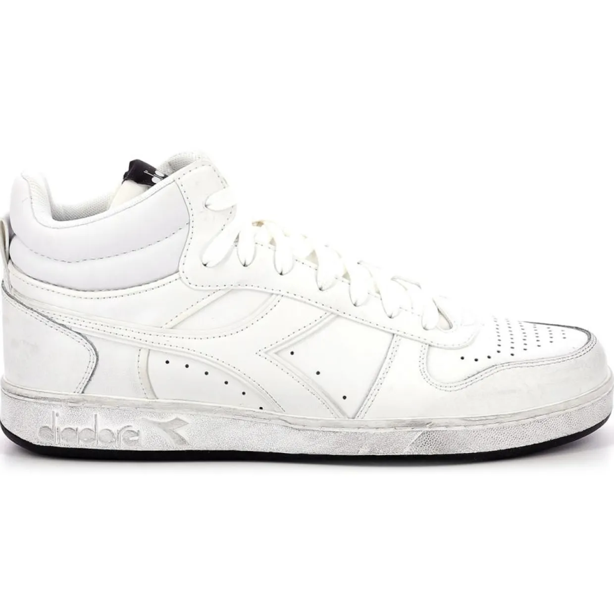 Baskets en Cuir Magic Icona blanches-Diadora Best