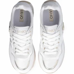 Femme Liu-Jo Baskets^Baskets en Cuir Maxi blanches