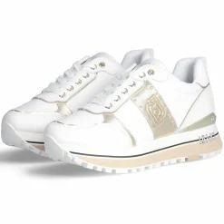 Femme Liu-Jo Baskets^Baskets en Cuir Maxi blanches