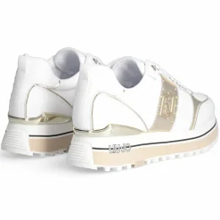 Femme Liu-Jo Baskets^Baskets en Cuir Maxi blanches