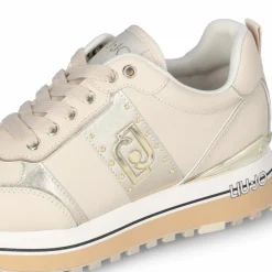 Femme Liu-Jo Baskets^Baskets en Cuir Maxi butter