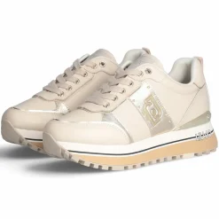 Femme Liu-Jo Baskets^Baskets en Cuir Maxi butter