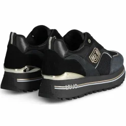 Baskets en Cuir Maxi noires-Liu-Jo Clearance