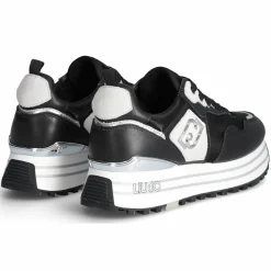 Femme Liu-Jo Baskets^Baskets en Cuir Maxi noires