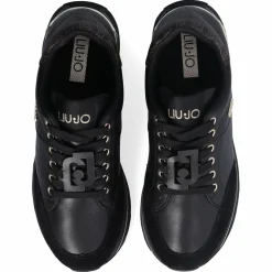 Femme Liu-Jo Baskets^Baskets en Cuir Maxi noires