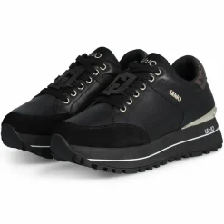 Femme Liu-Jo Baskets^Baskets en Cuir Maxi noires