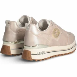 Baskets en Cuir Maxi taupe-Liu-Jo Online