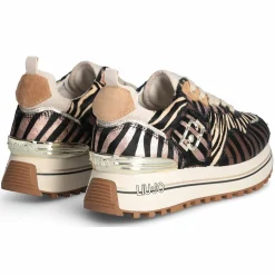 Femme Liu-Jo Baskets^Baskets en Cuir Maxi zébre