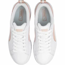 Femme Puma Baskets^Baskets en Cuir Mayze blanc/rose