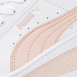 Femme Puma Baskets^Baskets en Cuir Mayze blanc/rose