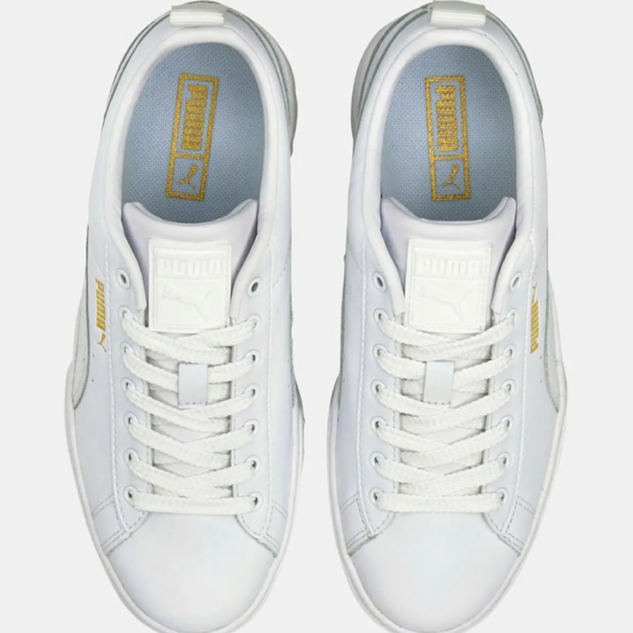 Baskets en Cuir Mayze Classic blanches-Puma Clearance