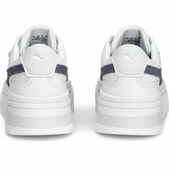 Femme Puma Baskets^Baskets en Cuir Mayze Stack blanches