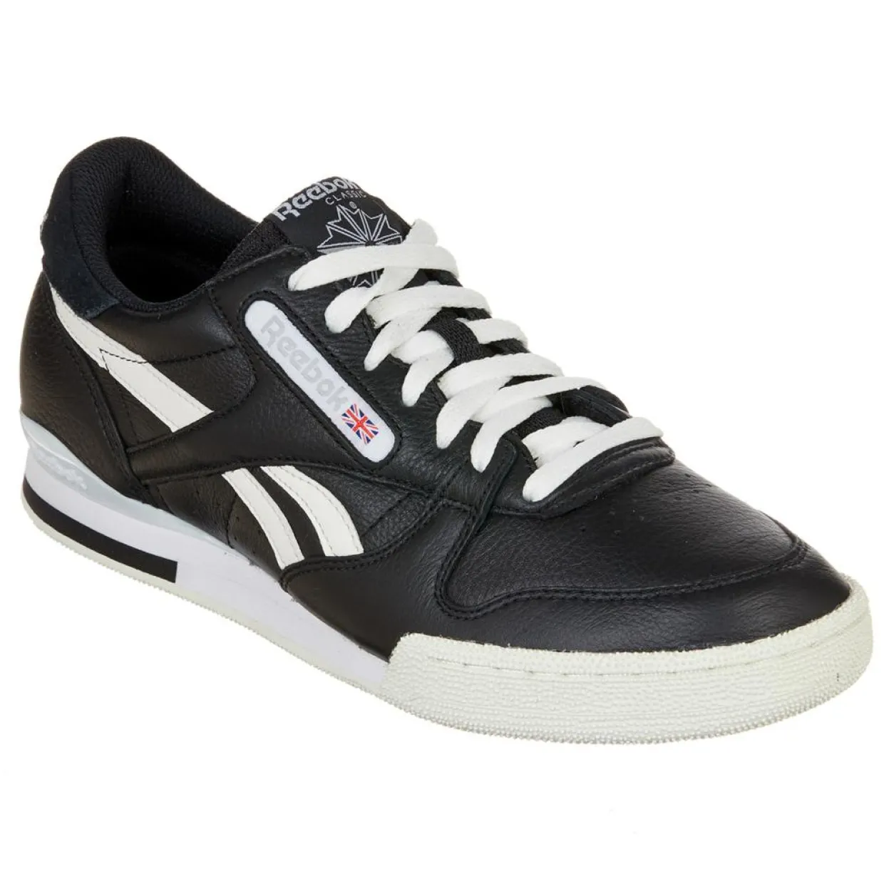 Baskets en Cuir Phase 1 Dressed noires-Reebok Clearance
