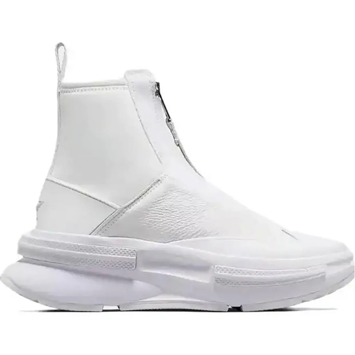 Baskets en Cuir Run Star Legacy Chelsea Luxe blanches-Converse