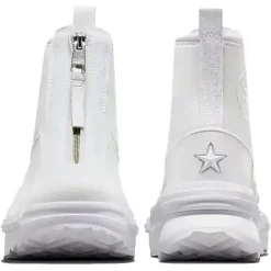 Baskets en Cuir Run Star Legacy Chelsea Luxe blanches-Converse