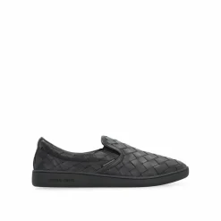 Baskets en cuir Sawyer noires-Bottega Veneta Online