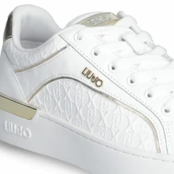 Baskets en Cuir Silvia blanches-Liu-Jo New