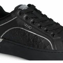 Baskets en Cuir Silvia noires-Liu-Jo Hot