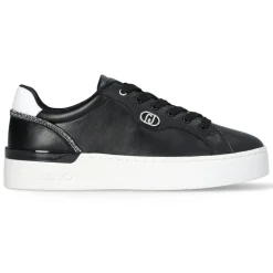 Baskets en Cuir Silvia noires-Liu-Jo Hot