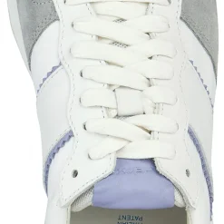 Baskets en Cuir Spherica blanc/cyclamen-Geox Outlet