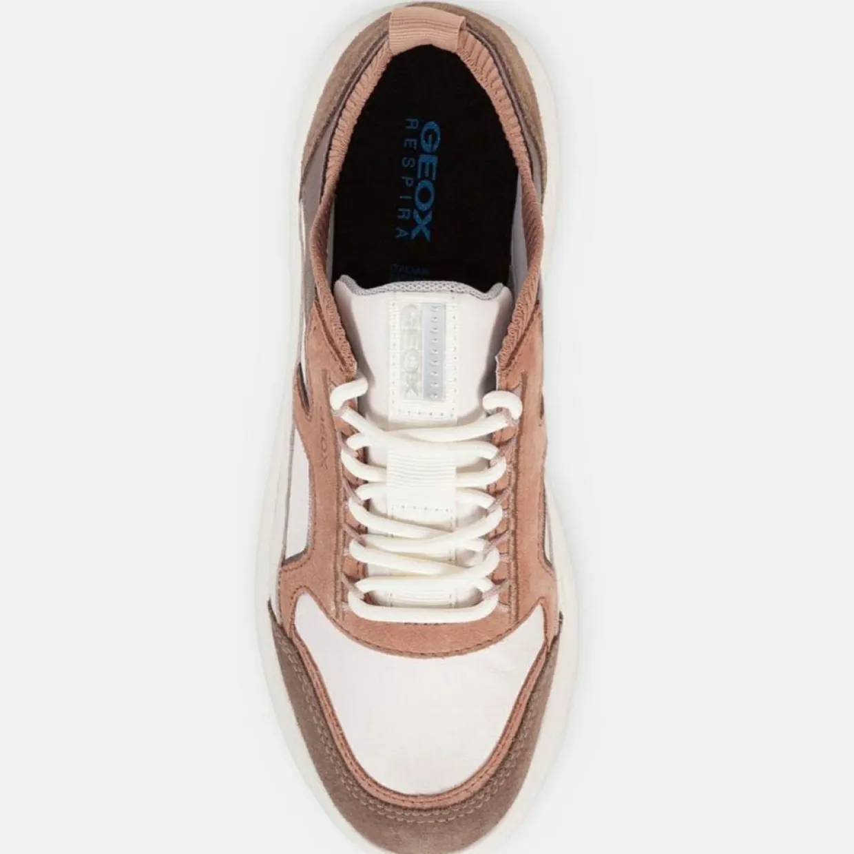 Femme Geox Baskets^Baskets en Cuir Spherica multicolores