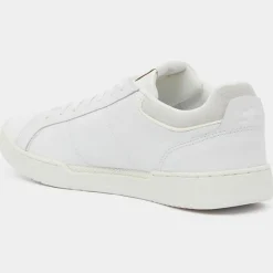 Baskets en Cuir Stadium blanches-Le Coq Sportif Outlet