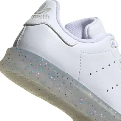 Baskets en Cuir Stan Smith Paillettes blanches-Adidas Hot