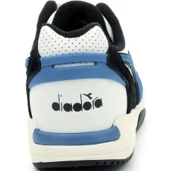 Homme Diadora Baskets^Baskets en Cuir Winner Sl noir/bleu/blanc