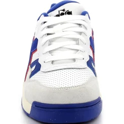 Baskets en Cuir Winner Sl blanc/bleu-Diadora Online