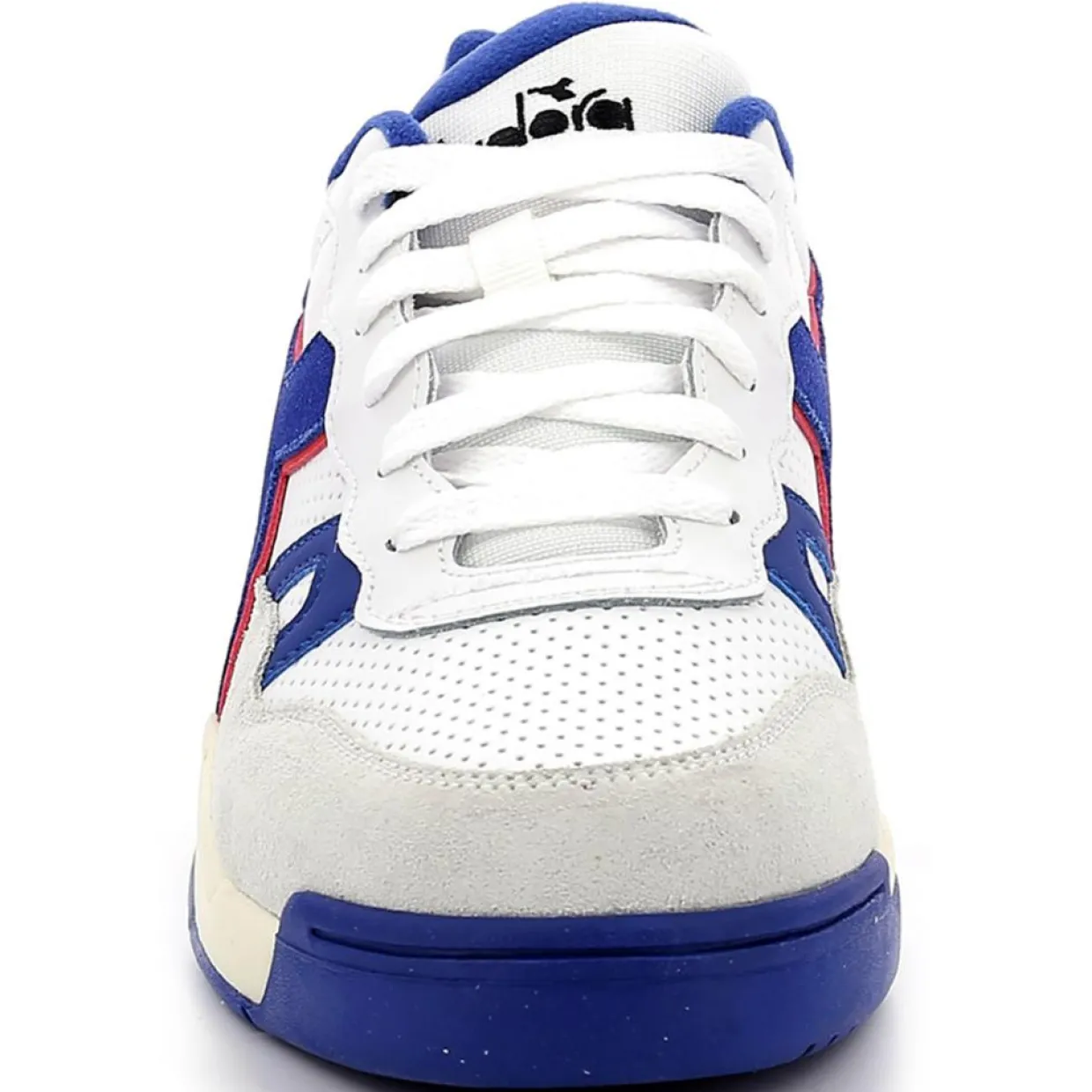 Baskets en Cuir Winner Sl blanc/bleu-Diadora Online